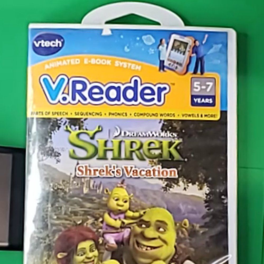 V-Tech V.Reader Shrek Shreks Vacation